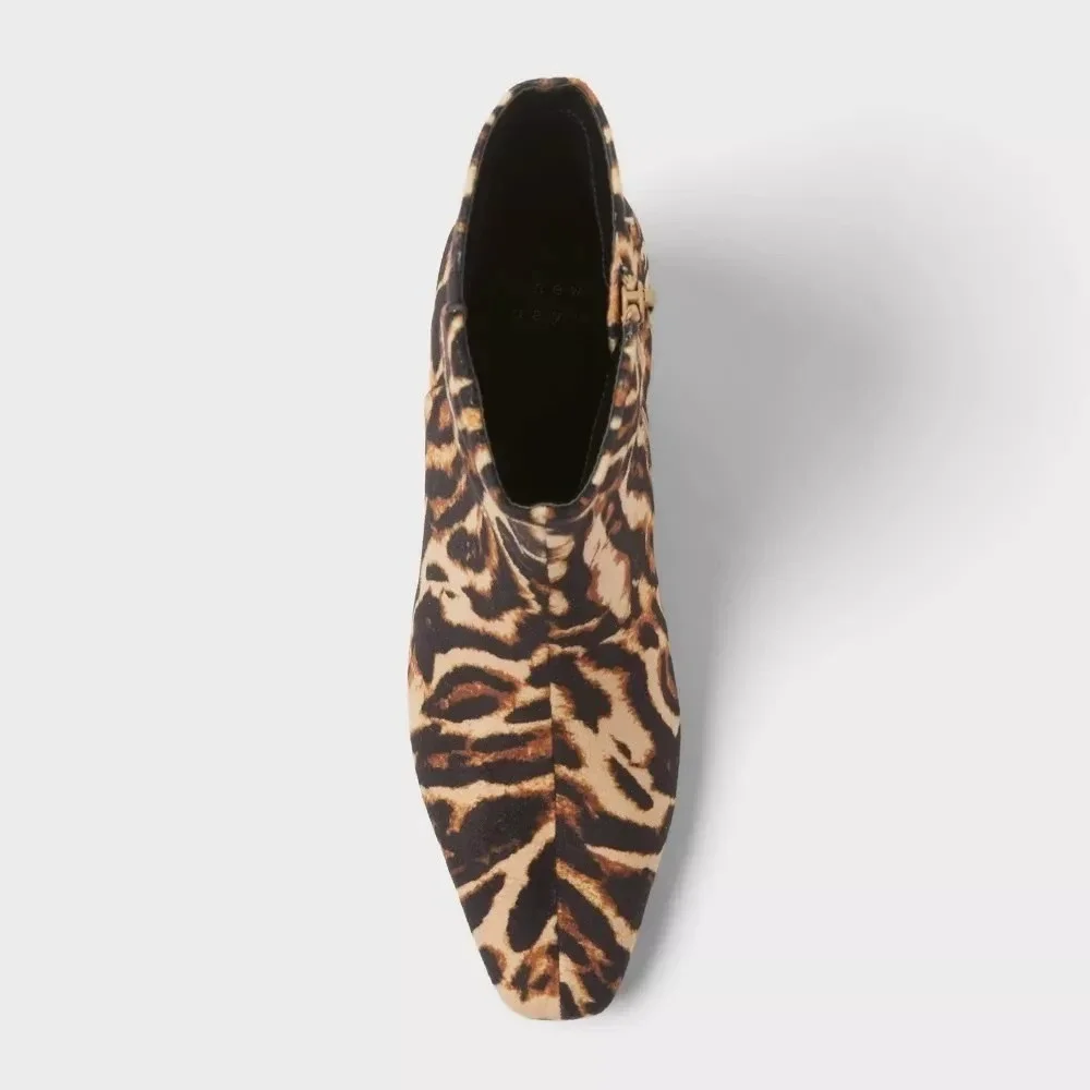 Women's Boots by A New Day Tigris Tiger Print Size 6‎ New With Tags